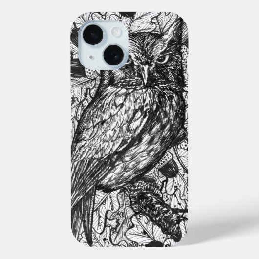Owl Case-Mate iPhone Case (Achterkant)