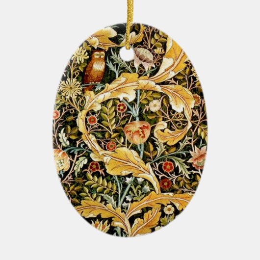 Owl Ceramic Ornament (Voorkant)