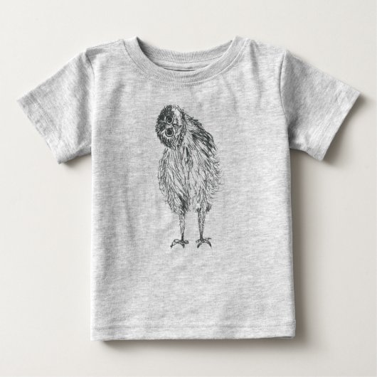 Owl chick baby bodysuit (Voorkant)