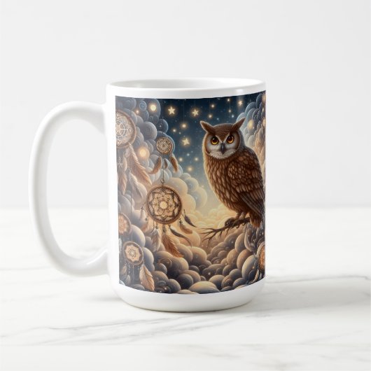 Owl Christmas  Koffiemok (Links)