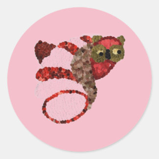 Owl Classic Round Sticker