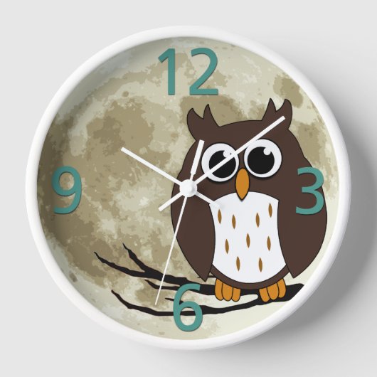 Owl Clock (Voorkant)