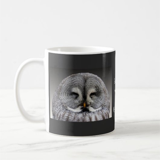 Owl Coffee-Mok Koffiemok (Links)