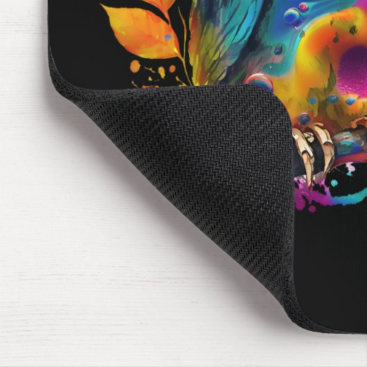 OWL COLORFUL ABSTRACT MUISMAT (Hoek)