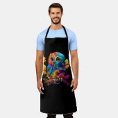 OWL COLORFUL ABSTRACT SCHORT (Gedragen)