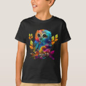 OWL COLORFUL ABSTRACTE T-Shirt (Voorkant)