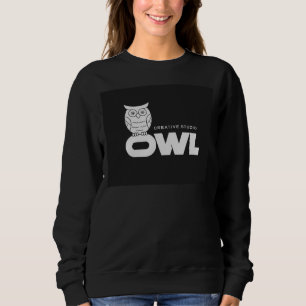 Owl Creative Studio Sweatshirt – Cute Owl Logo 