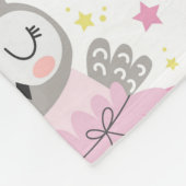 Owl Crown Rainbow Blanket: A Cozy Embrace Fleece Deken (Hoek)