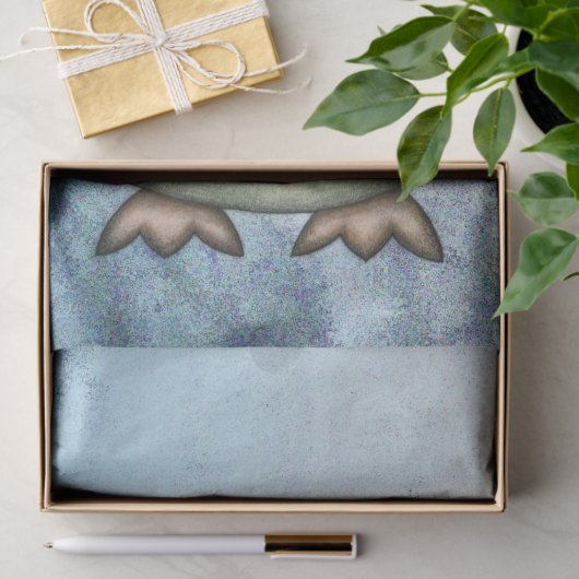 Owl Cute 22 Waterverf 15x20 Tissuepapier (Geschenk)