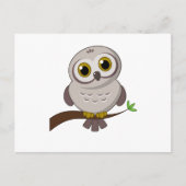 Owl Cutie Briefkaart (Voorkant)