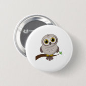 Owl Cutie Ronde Button 5,7 Cm (Voorkant /achterkant)