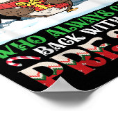 Owl Dad Who Always Came Back With The Present Chri Poster (Hoek)