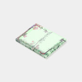 Owl Deer woud waterverf aan-do lijst Post-it® Notes (Schuin)