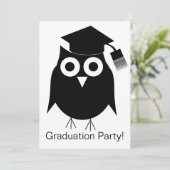 Owl Design Afstuderen Kaart (Staand voorkant)