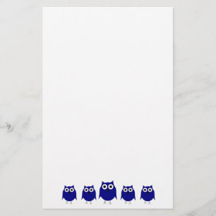 Owl design briefpapier