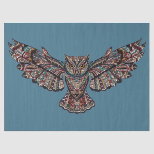 Owl Design Decoupage Tissuepapier (Voorkant)