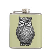 Owl Design Flask Heupfles (Voorkant)