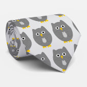 Owl design stropdas (Opgerold)