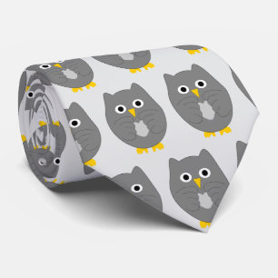 Owl design stropdas