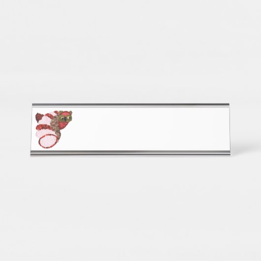 Owl Desk Name Bord Bureau Naambordje (Voorkant)