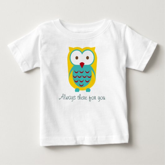Owl die inspirerend kledingstukken Baby kijkt (Voorkant)