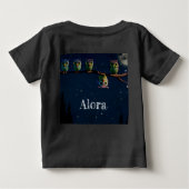 Owl die met de unieke Collage van het Citaat versc (Achterkant)