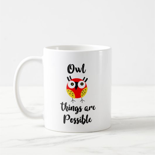 Owl dingen zijn mogelijk koffiemok (Links)