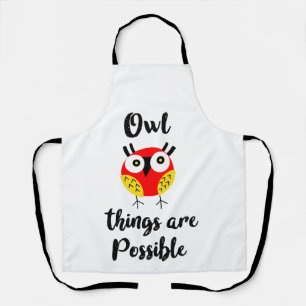 Owl dingen zijn mogelijk schort