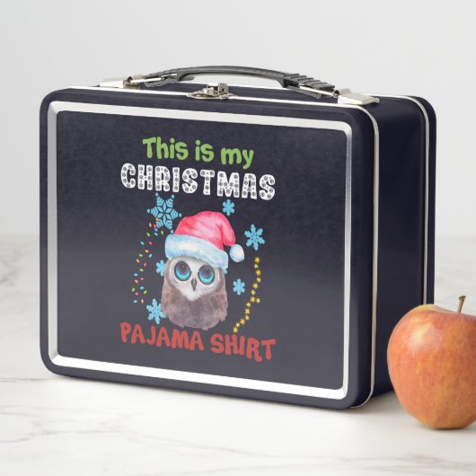 Owl dit is mijn kerstpajama Shirt (In situ)