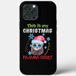 Owl dit is mijn kerstpajama Shirt Case-Mate iPhone Case