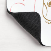 Owl Doodle Muismat (Hoek)