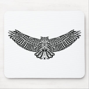Owl Doodle Muismat