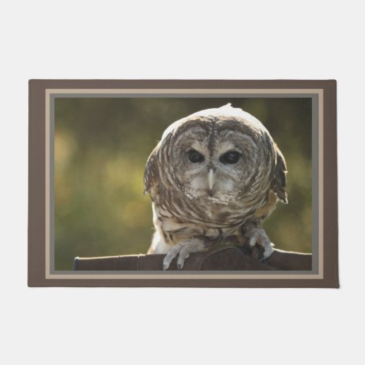 Owl doormat deurmat (Voorkant)