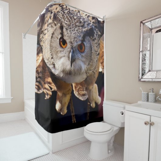Owl Douchegordijn (In situ)