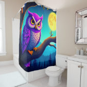 Owl Douchegordijn (In situ)