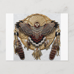Owl Dream Catcher Briefkaart
