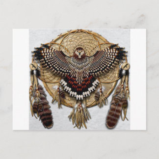Owl Dream Catcher Briefkaart