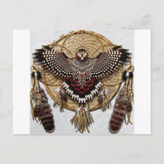Owl Dream Catcher Briefkaart (Voorkant)
