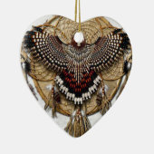 Owl Dream Catcher Keramisch Ornament (Rechts)