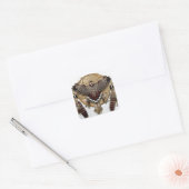Owl Dream Catcher Vierkante Sticker (Envelop)
