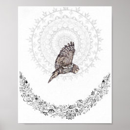 Owl Dreams 8x10 Print