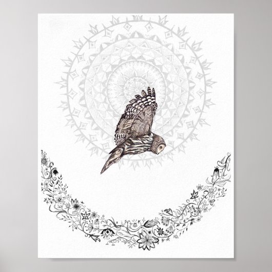 Owl Dreams 8x10 Print (Voorkant)
