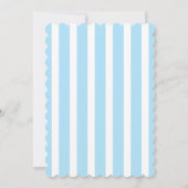 Owl eerste verjaardagsuitnodiging kaart (Achterkant)