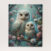 Owl en Baby Legpuzzel (Verticaal)