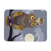 Owl en Baby~magnet Magneet (Horizontaal)