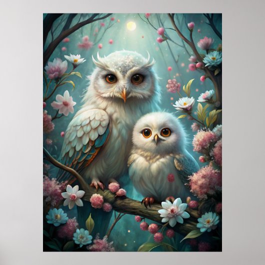 Owl en Baby Poster (Voorkant)