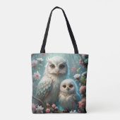 Owl en Baby Tote Bag (Achterkant)
