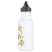 Owl en bloemen waterfles (Rechts)