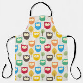 Owl en boom schort (Voorkant)