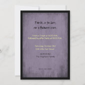 Owl en Creepy Gnarled Tree for Halloween Kaart (Achterkant)